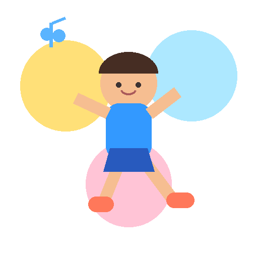 Ícono infantil del taller de baile