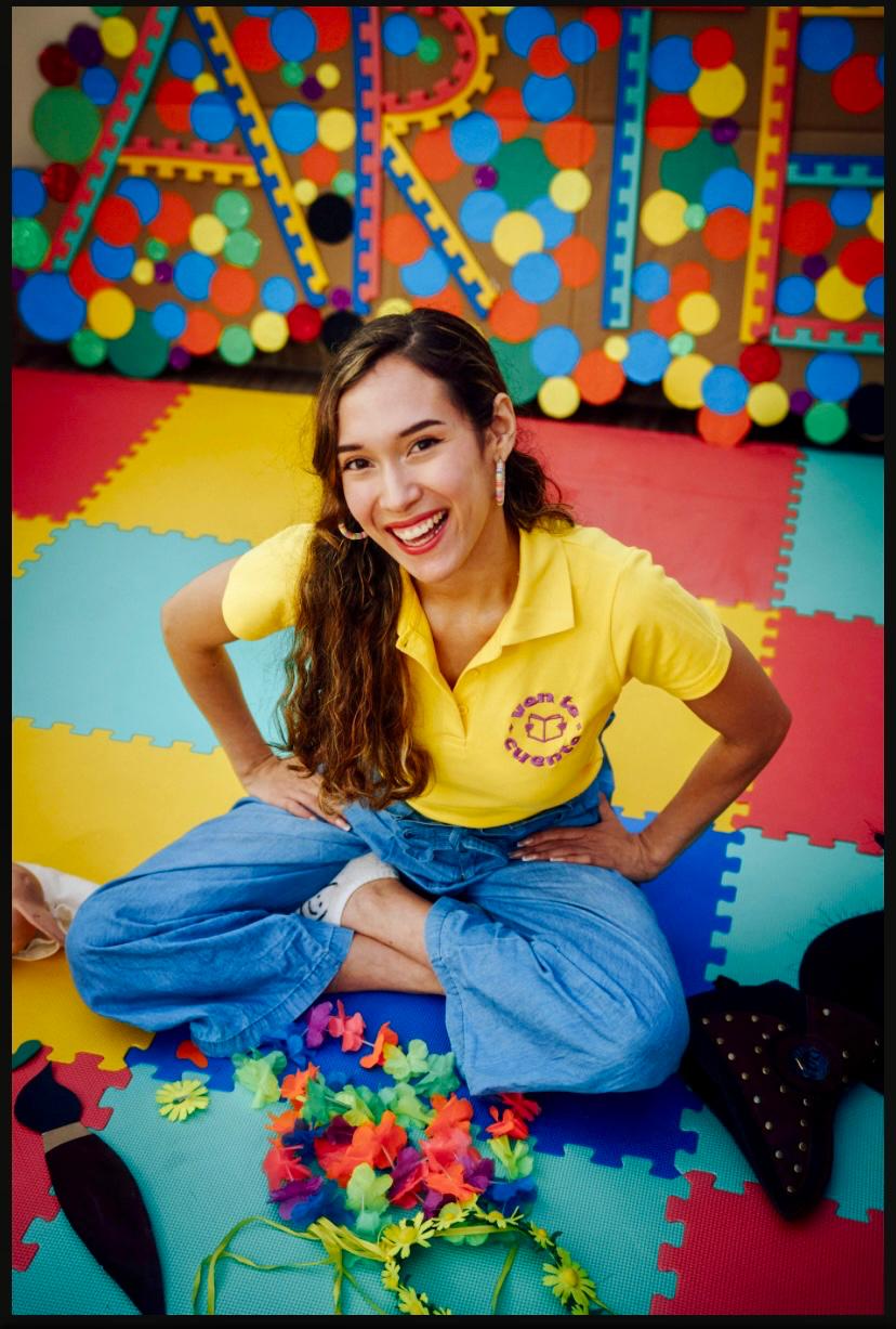 Isabeau Correa, profesora de pintura y arte